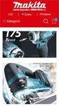 Mobile Screenshot of makita-shop.cz